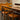 1960s Italian Mid-Century Modern Solid Wood Dining Table with Structured Legs