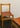 Italian Ibisco Dining Chair: Mid-Century Wood, Cognac Leather, Bamboo-Inspired Design