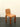Vintage Italian Molteni & C Cognac Leather Walnut Frame Dining Chair