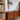 Florence Knoll Model 116 Teak Wood Sideboard with Black Leather Handles