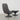 Danish Georg Thams 1970s Leather Lounge Chair with Ottoman Ergonomic Design