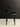Helmut Lubke 1960s Black Lacquered Wood Dining Chair - Vintage Design
