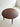 Vintage Danish Mid-Century Rosewood Round Coffee Table 1980s Living Room Accent