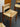 Vintage 1970s Italian Dining Chair, Solid Wood Frame, Hand-Woven Seat