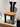 Vintage 1970s Pierre Cardin Sculptural Black Walnut & Leather Dining Chair