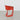 Vintage 1980s Danish Steen Ostergaard Cado Design Chair Red Plastic