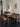 Vintage 1970s Martin Visser Rosewood Dining Table with Four Leather Chairs