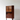 Marek Cherry Wood Corner Tableware Cabinet