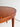 Vintage Danish Round Mahogany Wood Coffee Table, Mid-Century Modern Design