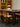 Vintage 1970s Martin Visser Rosewood Dining Table with Four Leather Chairs