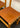 Italian Ibisco Dining Chair: Mid-Century Wood, Cognac Leather, Bamboo-Inspired Design