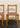 Italian Ibisco Dining Chair: Mid-Century Wood, Cognac Leather, Bamboo-Inspired Design