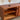 Florence Knoll Model 116 Teak Wood Sideboard with Black Leather Handles