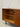 Florence Knoll Model 116 Teak Wood Sideboard with Black Leather Handles