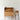Florian Modern Log Style Writing Desk Cabinet