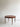 Vintage Danish Round Mahogany Wood Coffee Table, Mid-Century Modern Design