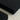 Kvadrat Tonus 4 Black Square Decorative Fabric Art Panel Solid Wood Frame