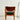 Vintage Danish Peter Hvidt Orla Molgaard Teak Leather Mid-Century Dining Chair