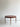 Vintage Danish Round Mahogany Wood Coffee Table, Mid-Century Modern Design