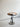 Vintage Danish Mid-Century Modern Beech Metal Coffee Table by Botium