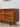 Florence Knoll Model 116 Teak Wood Sideboard with Black Leather Handles