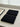 Kvadrat Tonus 4 Black Square Decorative Fabric Art Panel Solid Wood Frame
