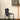 Vintage Italian Design Midnight Blue Flower Dining Chair Chrome Base