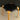 Artek Fan Leg Coffee Table Stool - Black Leather Mid-Century Design