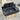 Danial Nero Ribbed Marble Sink - Wall Mounted